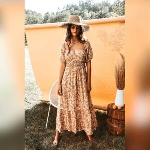 Free People Ellie Maxi Dress S
